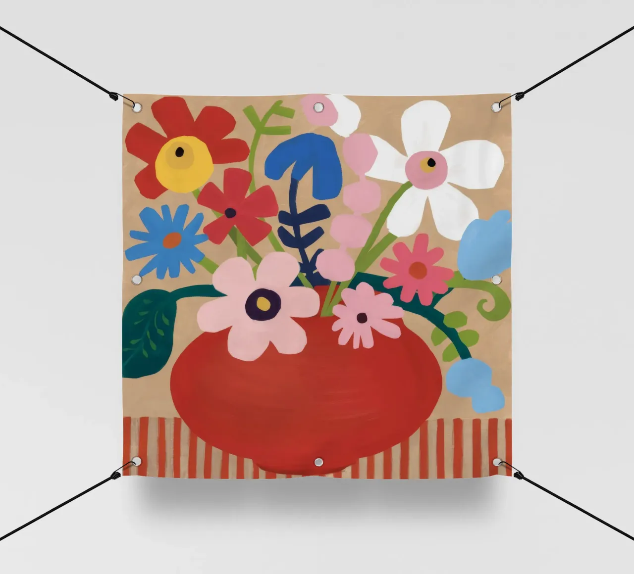 Terra Cotta Bloom telo in pvc da Fable Tempa