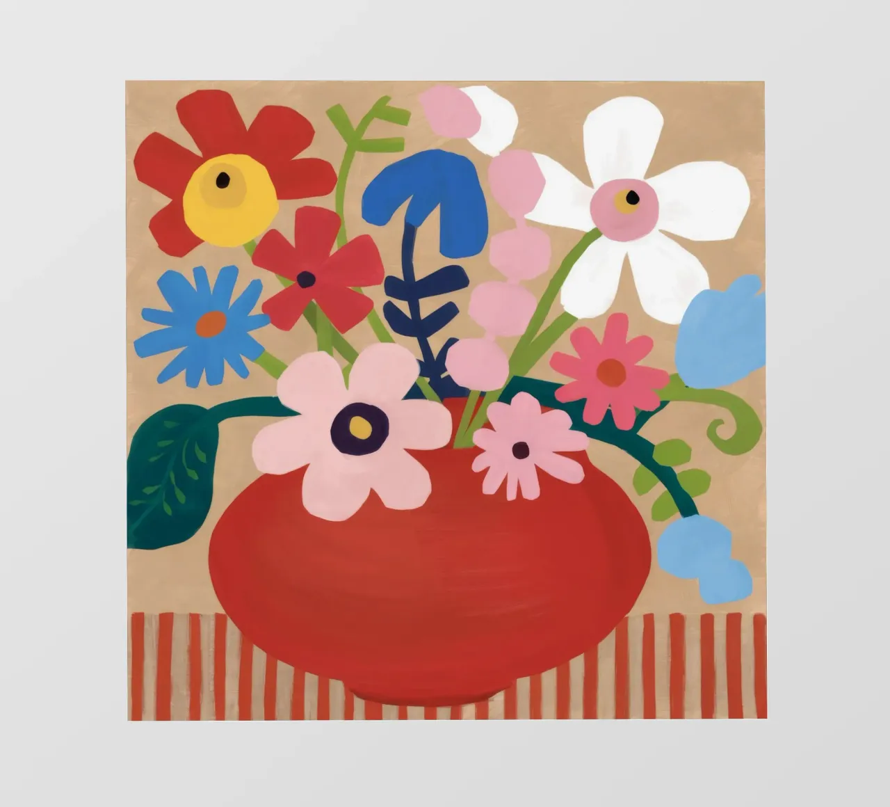 Terra Cotta Bloom telo in pvc da Fable Tempa