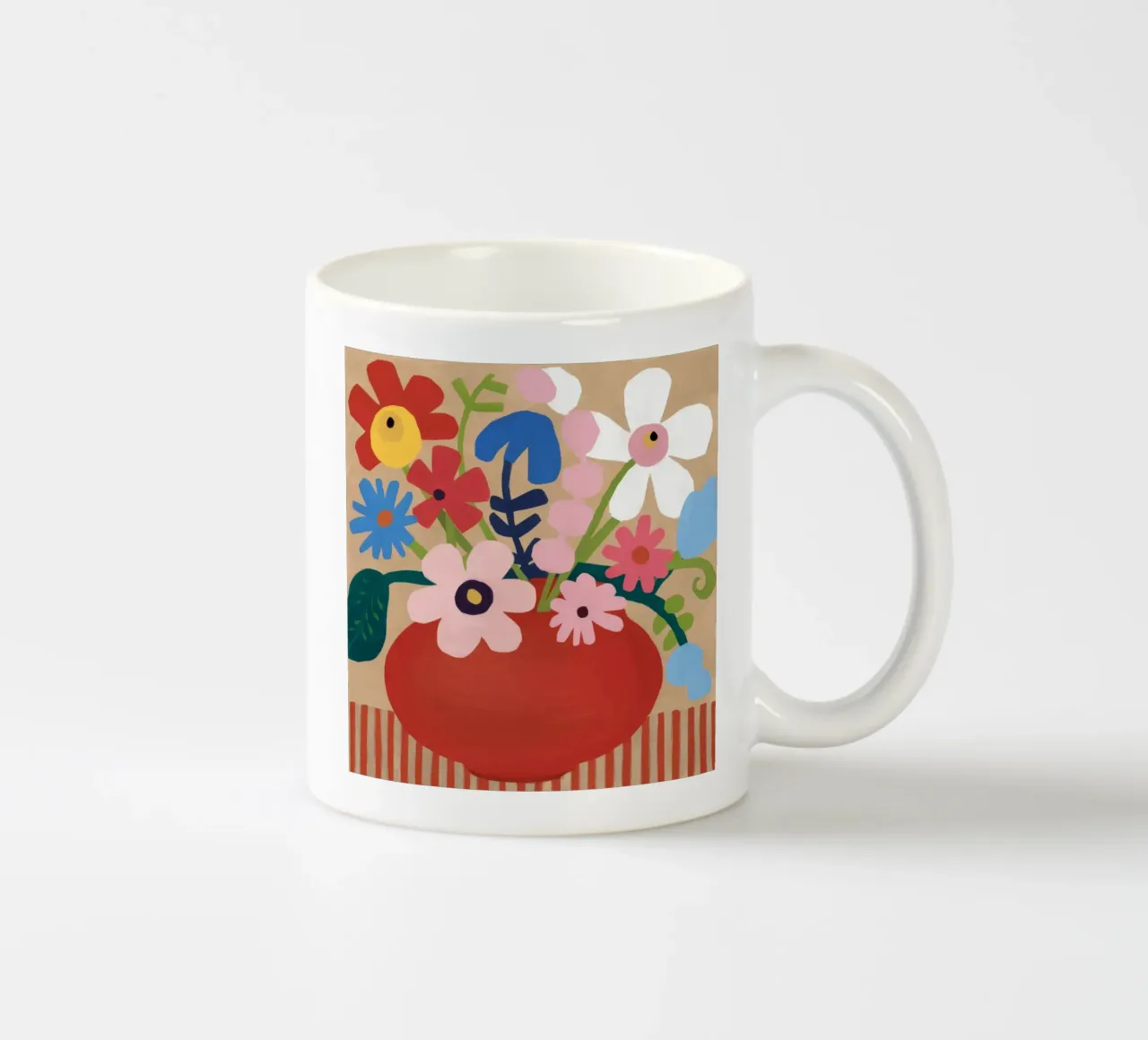 Terra Cotta Bloom tazza in ceramica da Fable Tempa