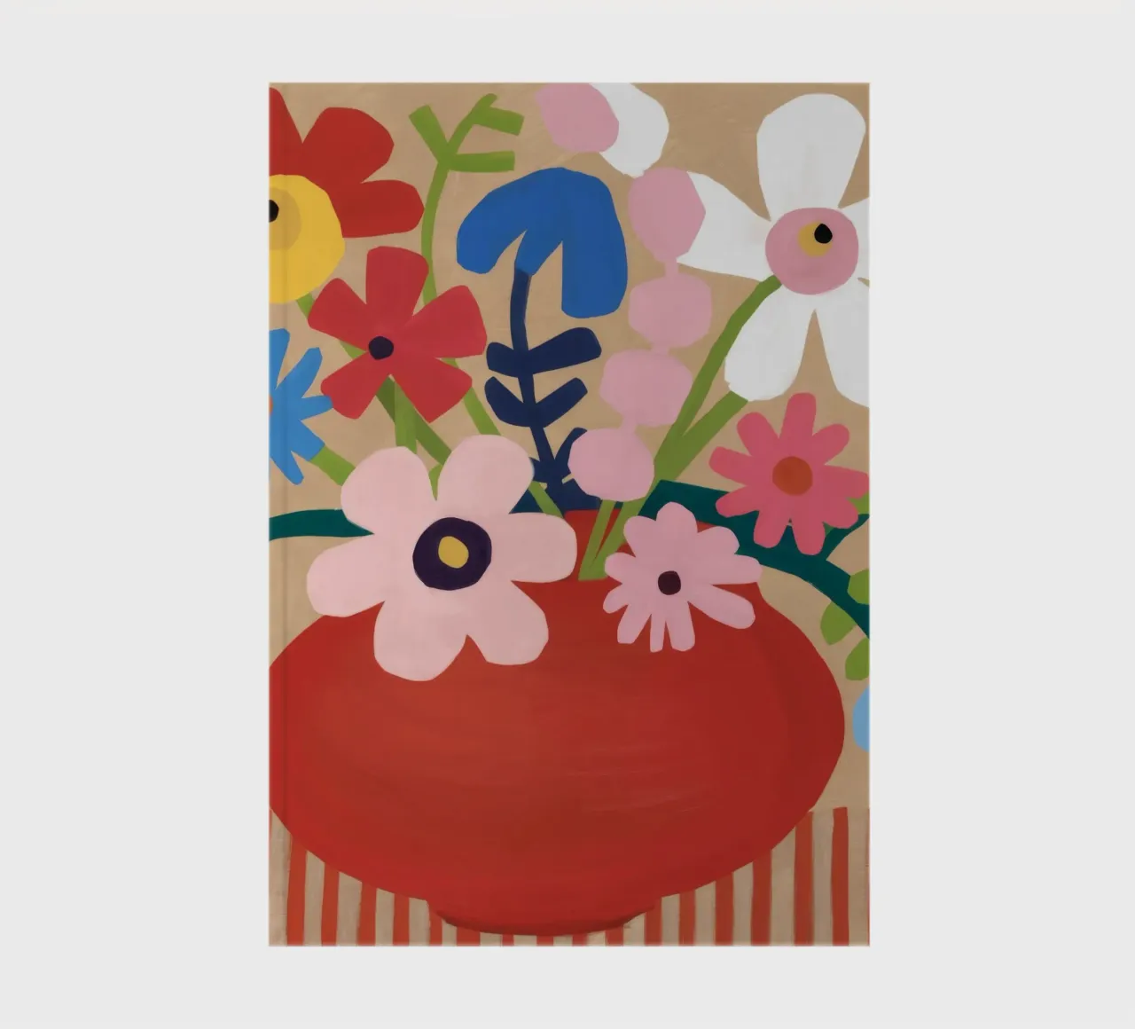 Terra Cotta Bloom notebook by Fable Tempa