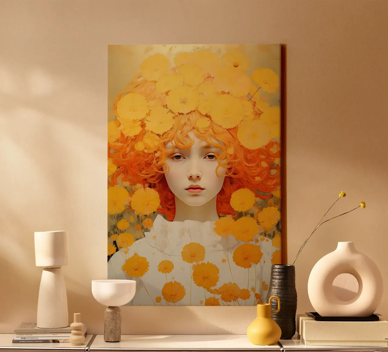 Wall-art by Imagine canvas with Floater frame by Imagine