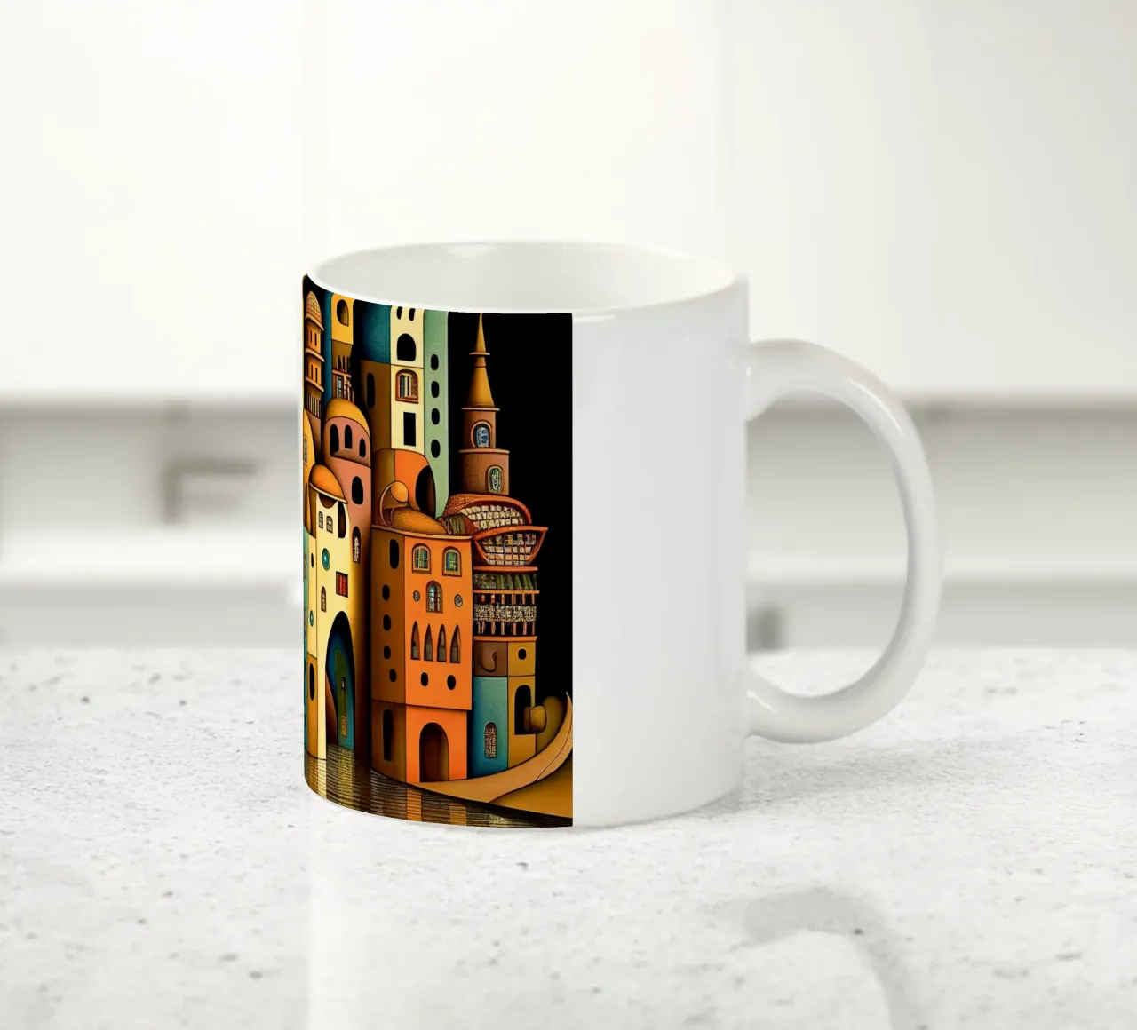 Arte da parete di Imagine tazza in ceramica da Imagine