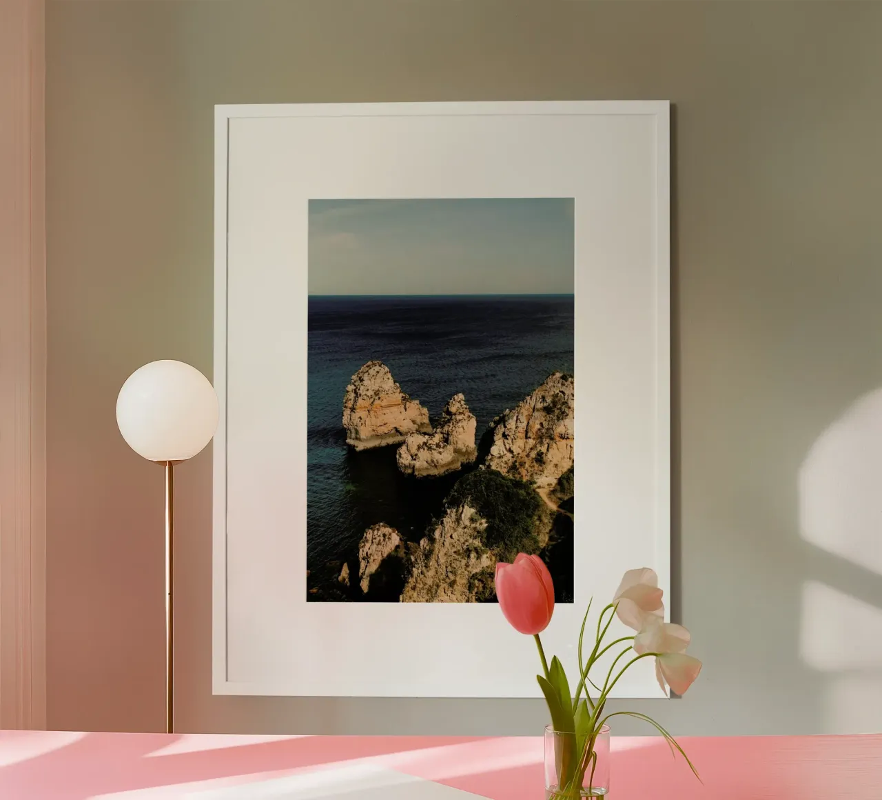 Dusk At The Shores poster by Sebastian Hilgetag