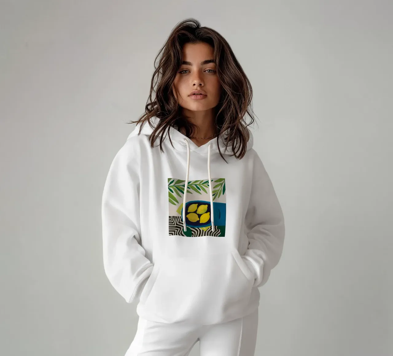 Lemon Box Reverie felpa con cappuccio da Tiga Bersama