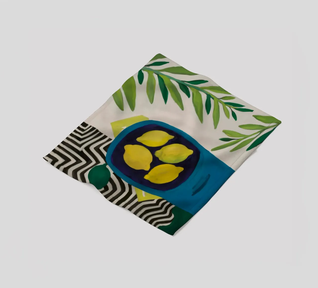 Lemon Box Reverie coperta in pile da Tiga Bersama