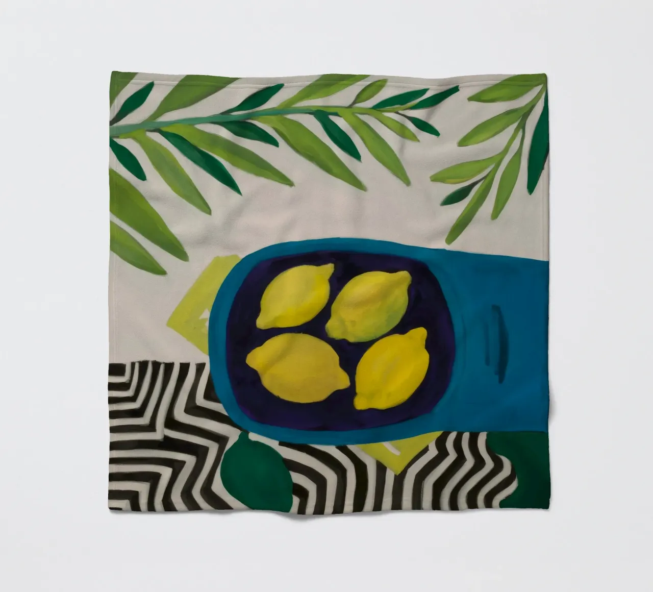 Lemon Box Reverie coperta in pile da Tiga Bersama