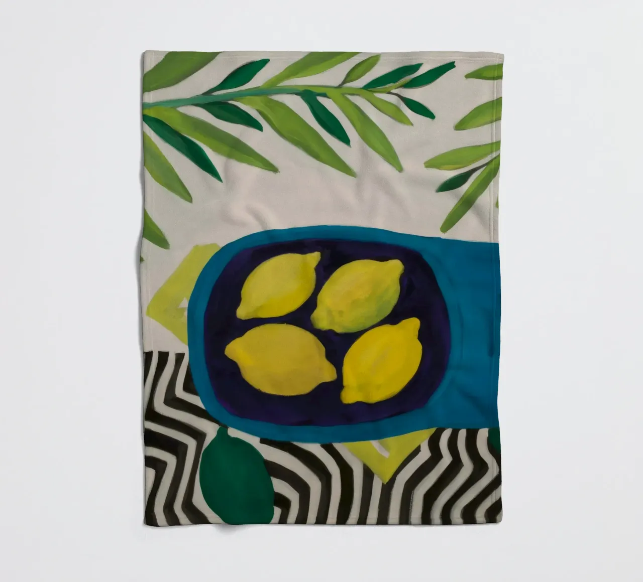 Lemon Box Reverie coperta in pile da Tiga Bersama