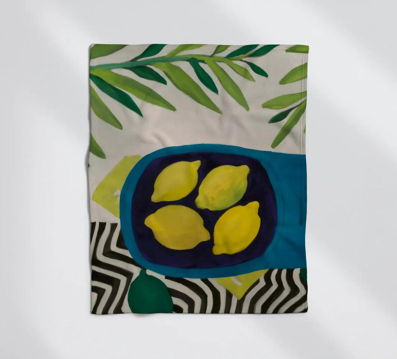 Lemon Box Reverie coperta in pile da Tiga Bersama