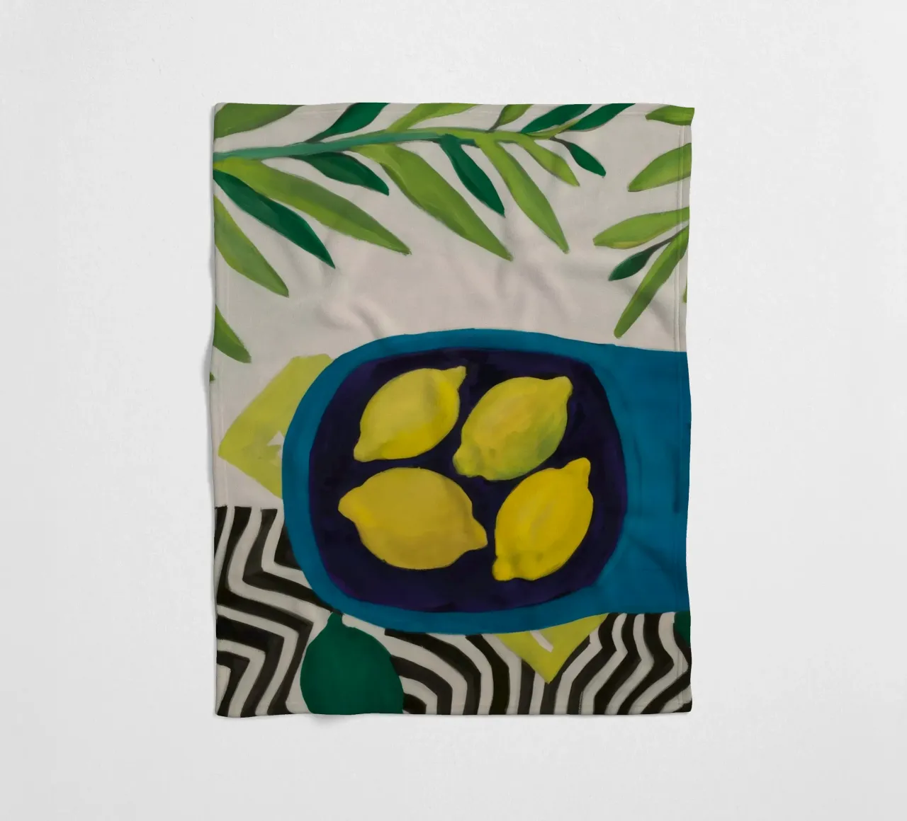 Lemon Box Reverie coperta in pile da Tiga Bersama