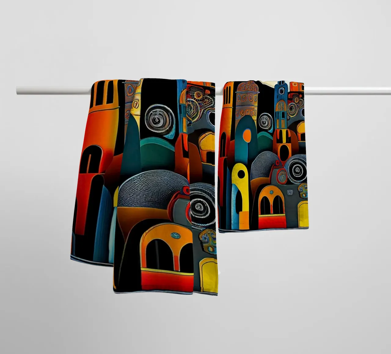 Arte da parete di Imagine asciugamano da bagno da Imagine