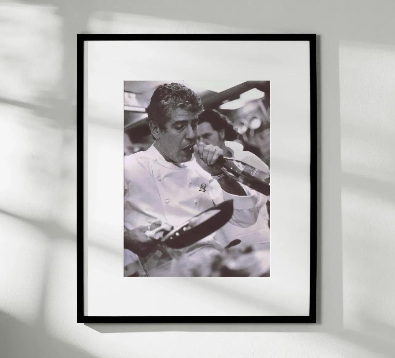 Cucinare e aprire la birra Anthony Bourdain carta hahnemühle da Black And White