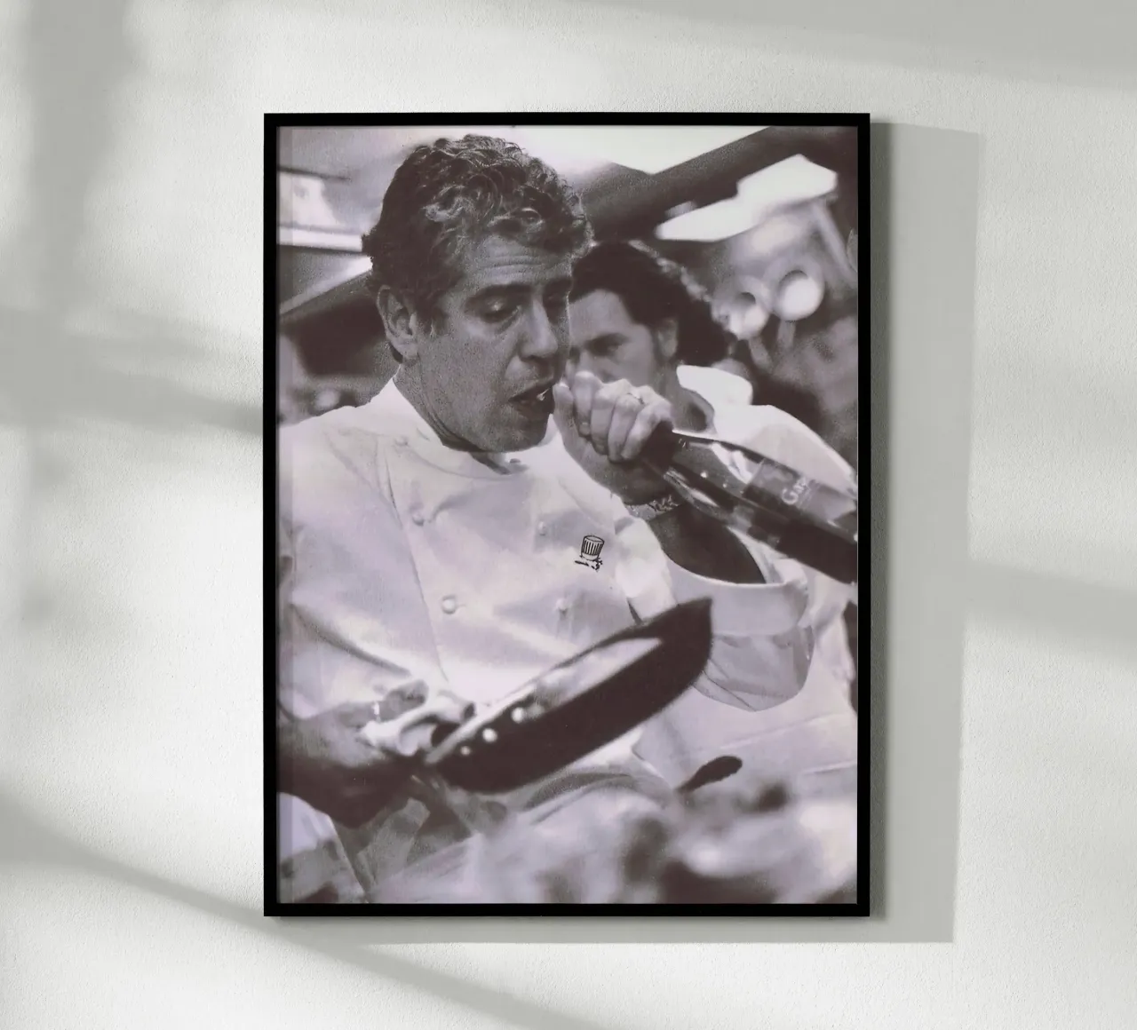 Cucinare e aprire la birra Anthony Bourdain carta hahnemühle da Black And White