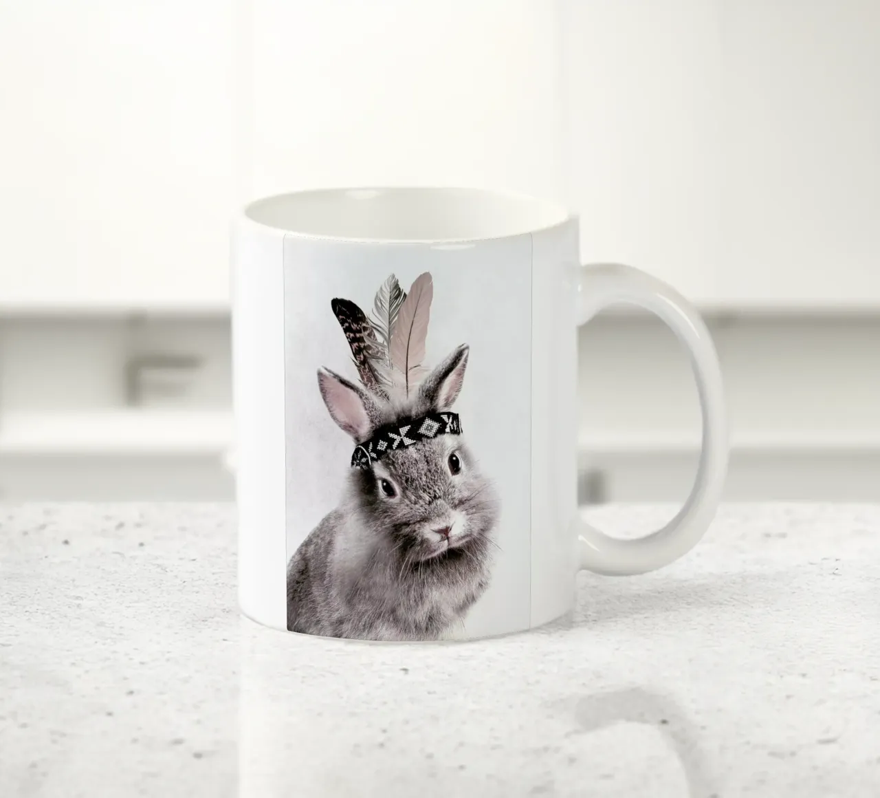 Little Rabbit tazza in ceramica da Wouter Rikken