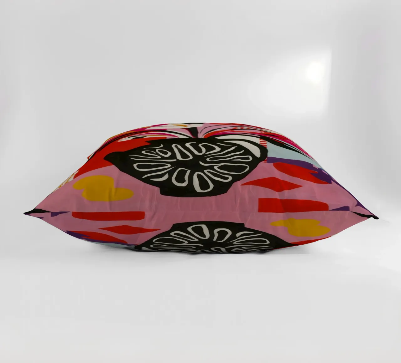Abstract Bloom Expression decorative cushion by Fable Tempa
