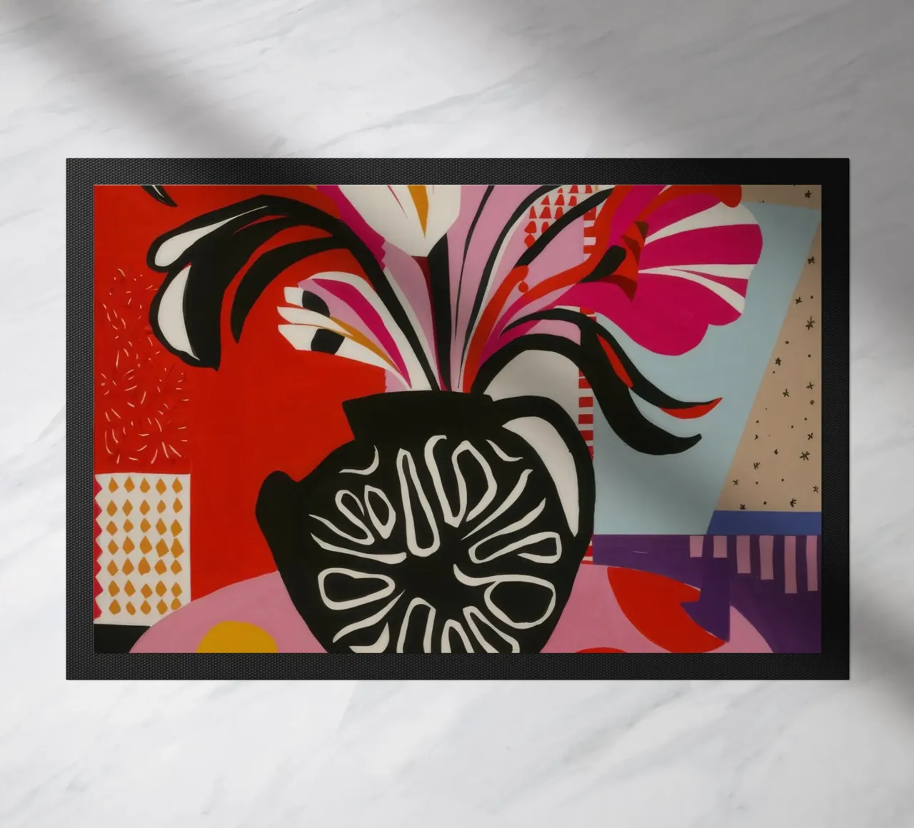 Espressione astratta del fiore zerbino da Fable Tempa