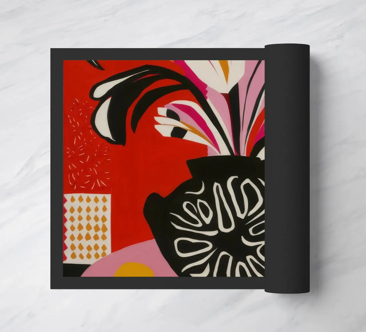 Espressione astratta del fiore zerbino da Fable Tempa