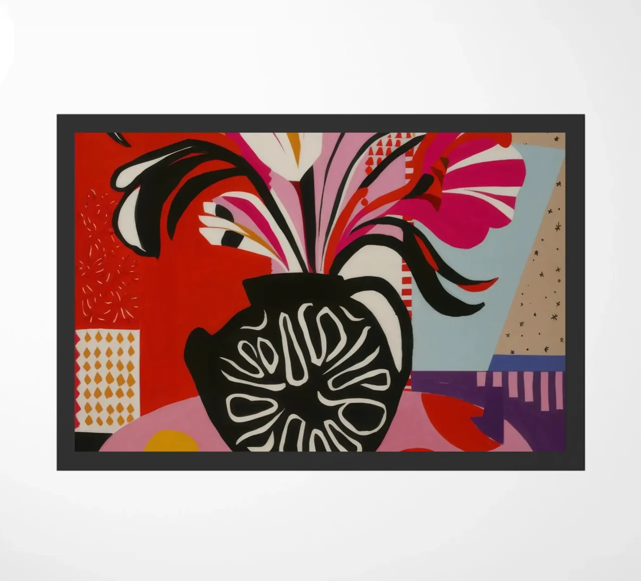 Espressione astratta del fiore zerbino da Fable Tempa