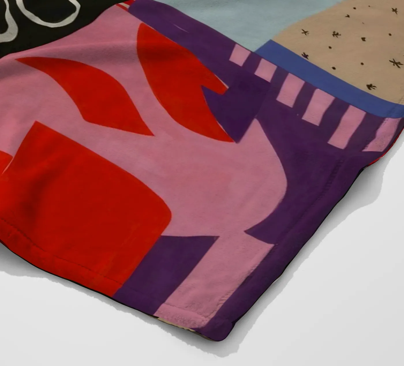 Espressione astratta del fiore coperta in pile da Fable Tempa