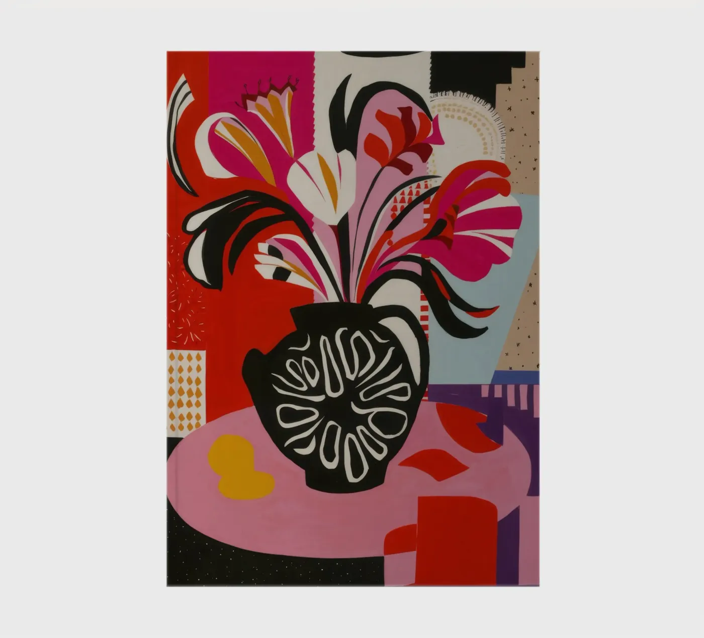 Abstract Bloom Expression notebook by Fable Tempa