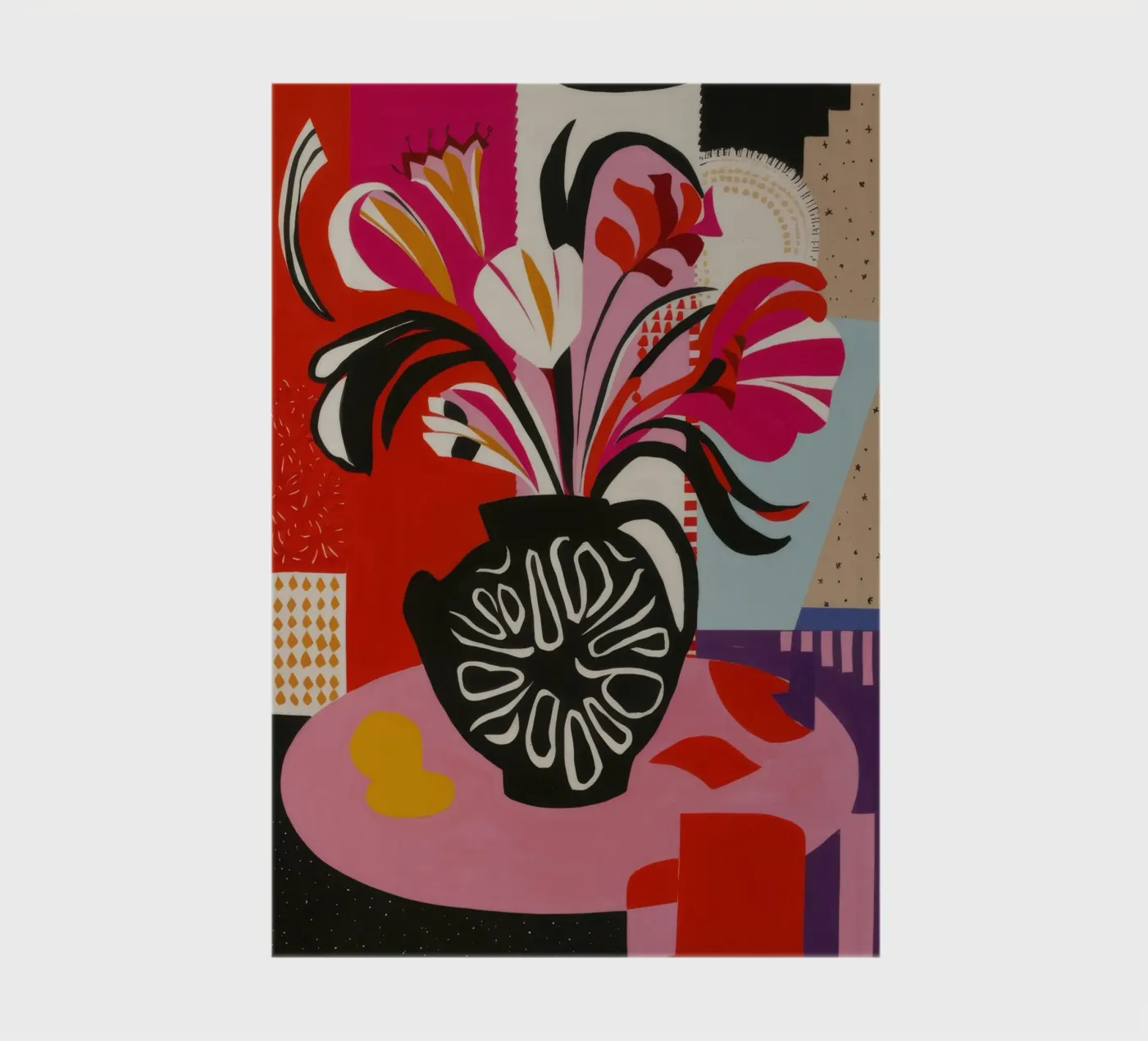 Abstract Bloom Expression notebook by Fable Tempa