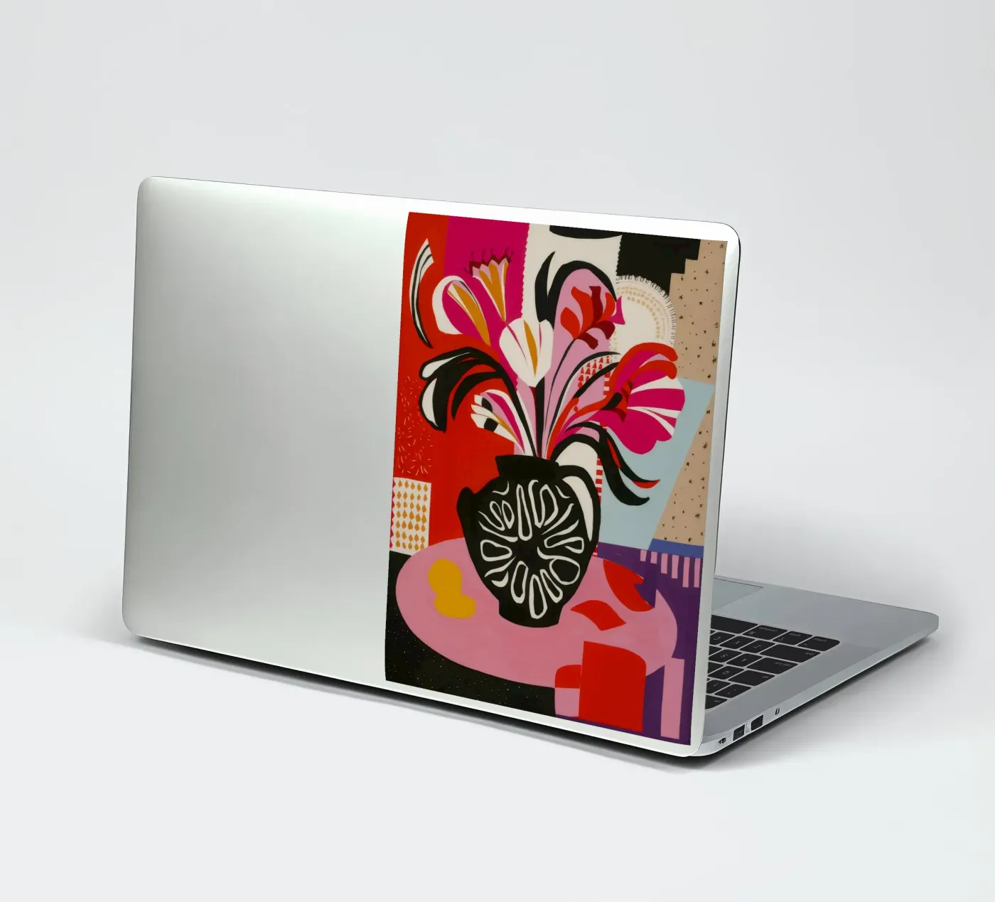 Abstrakter Bloom-Ausdruck Sticker von Fable Tempa