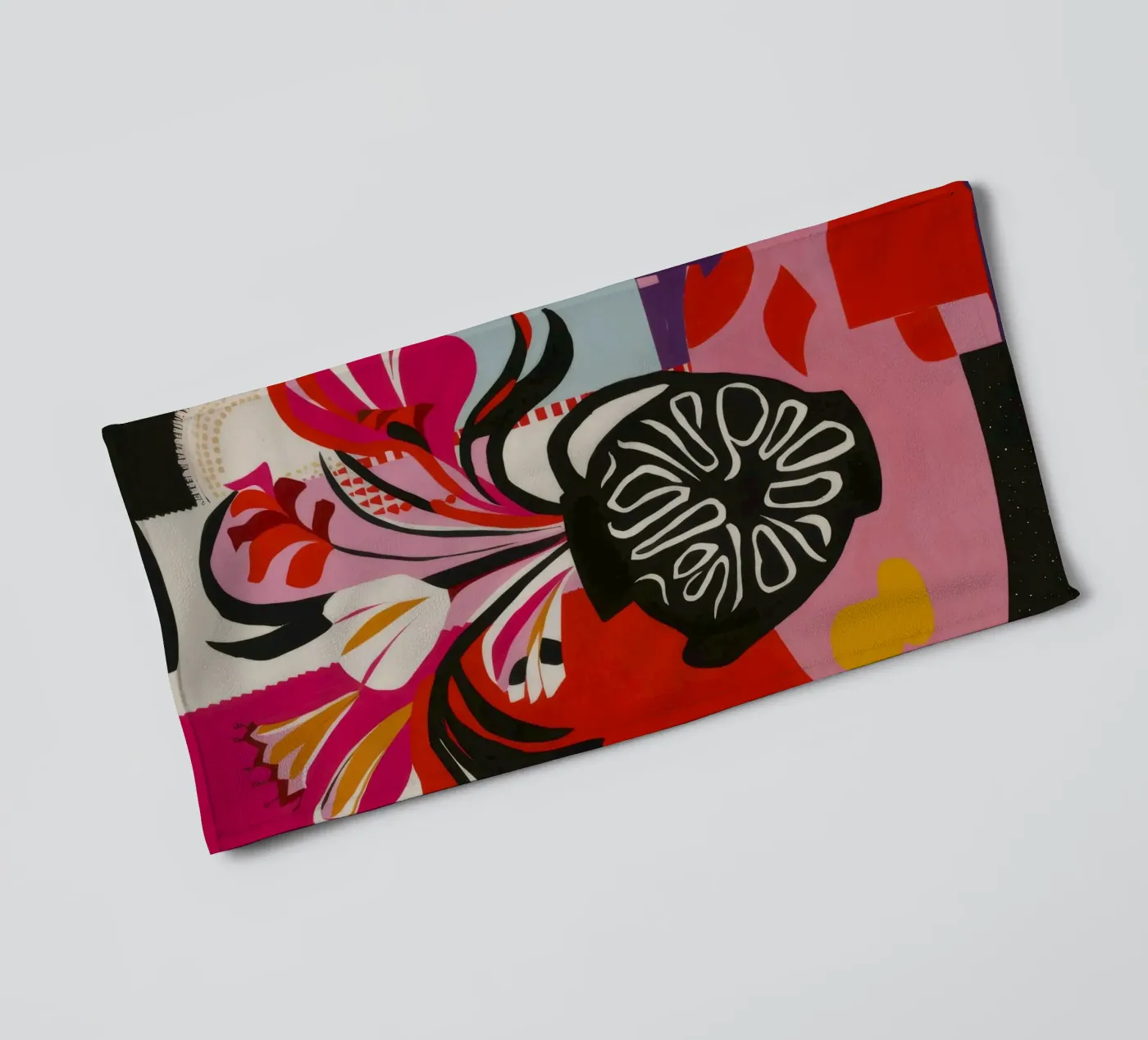 Abstract Bloom Expression towel by Fable Tempa