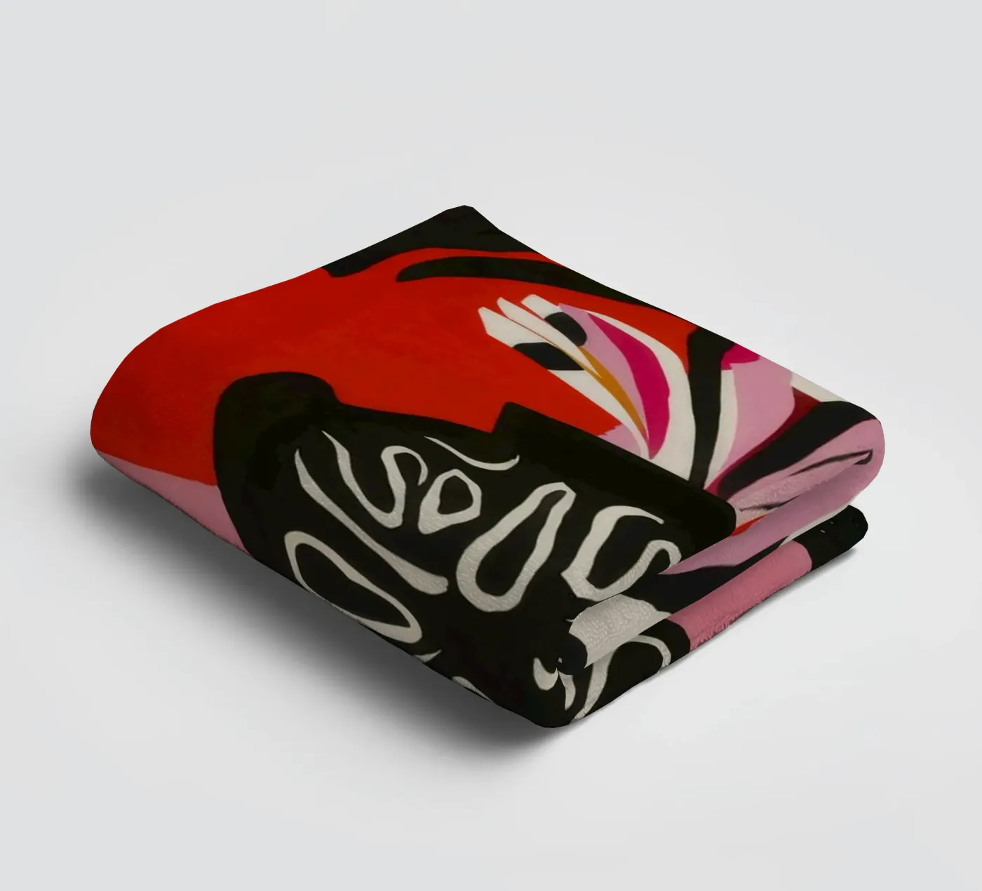 Abstract Bloom Expression towel by Fable Tempa