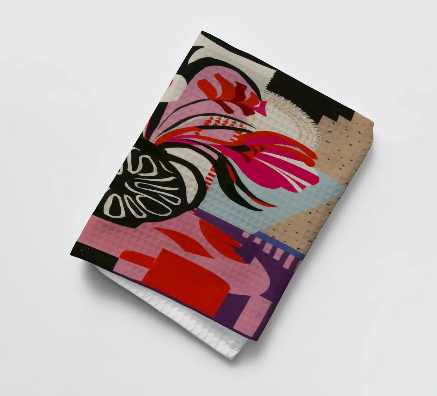 Abstract Bloom Expression Geschirrtuch von Fable Tempa