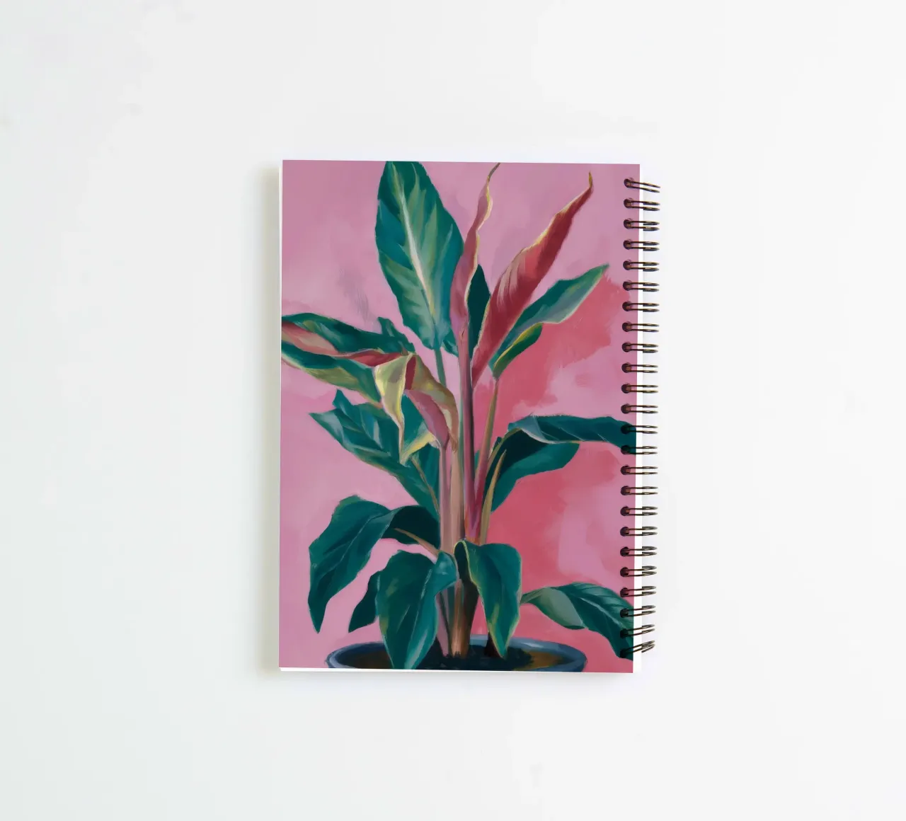 Lush Calathea Plant spiral notebook by Pan Denim