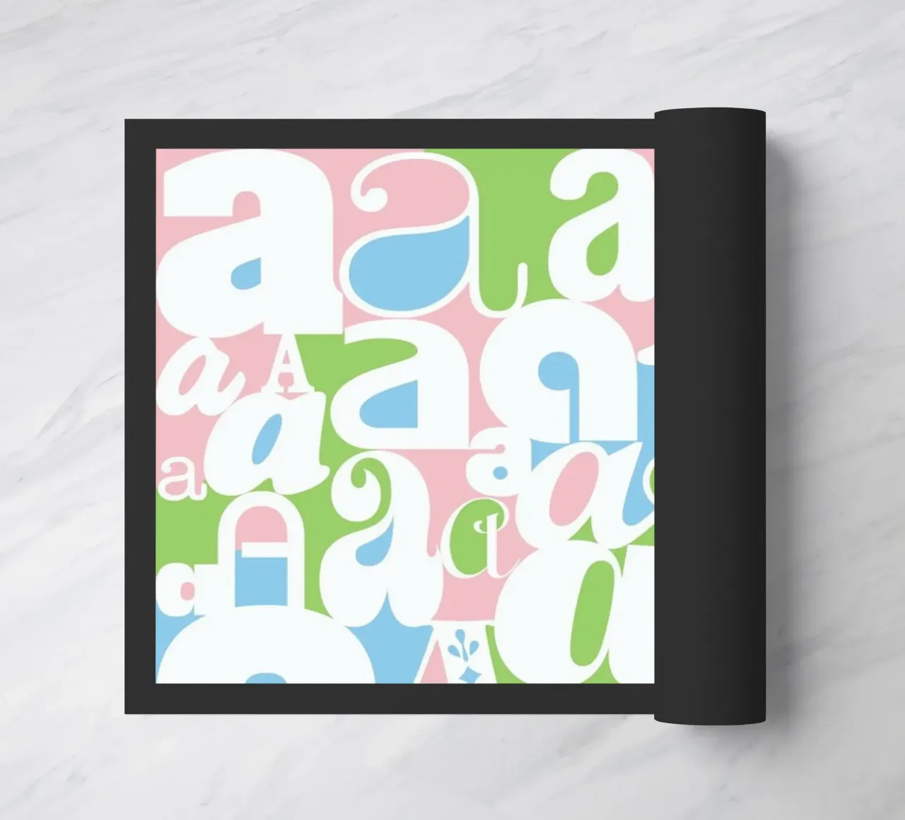 Alphabetti zerbino da Catherine Aguilar