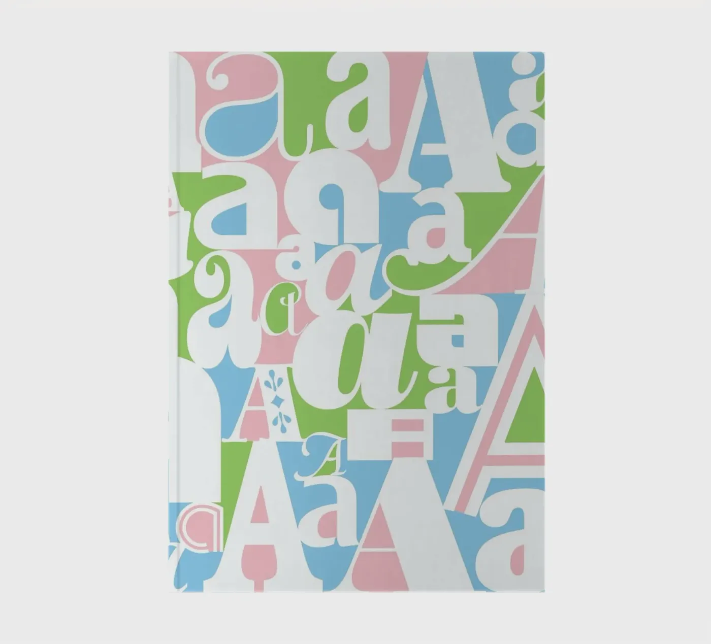 Alphabetti notebook by Catherine Aguilar