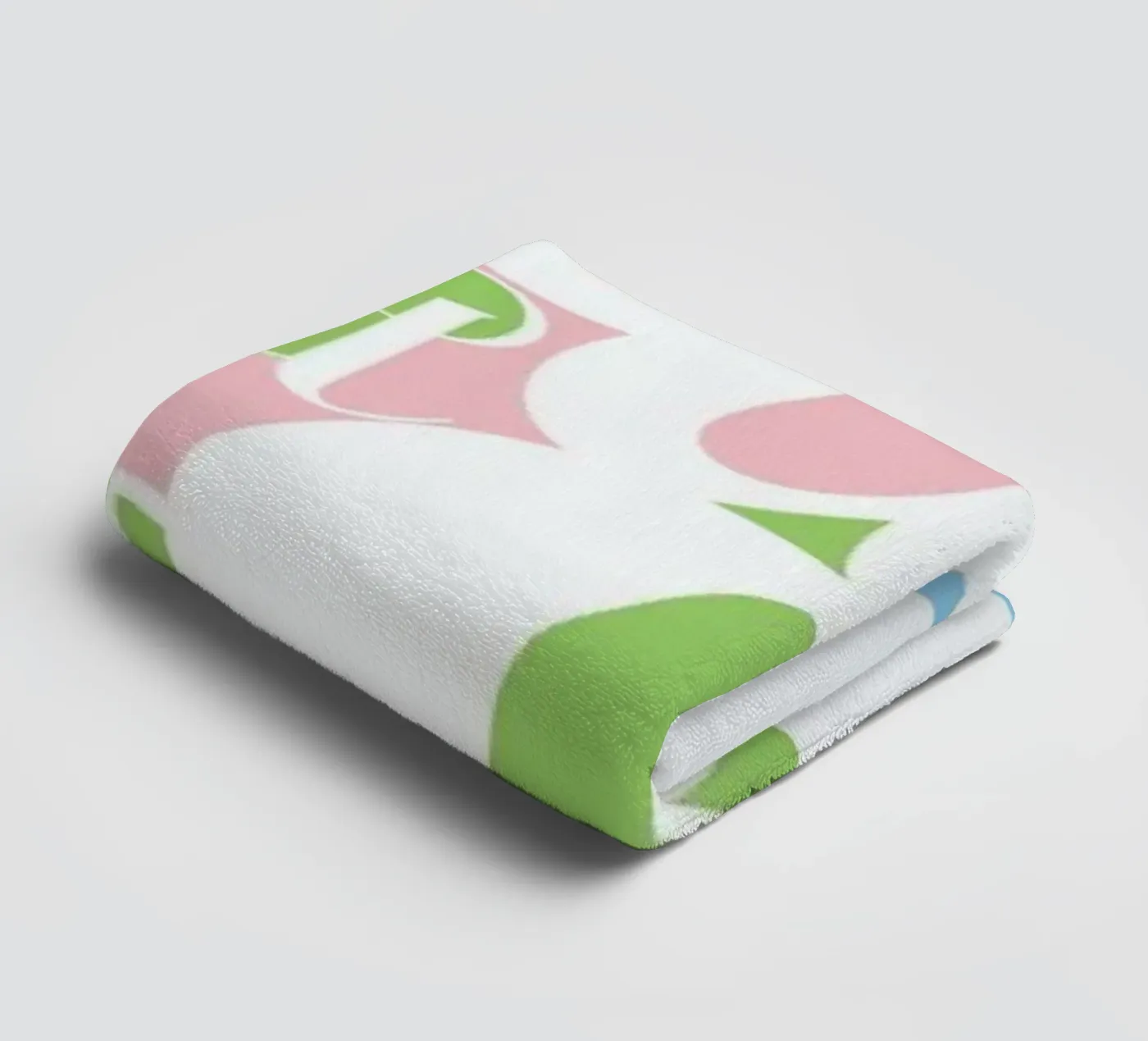 Alphabetti towel by Catherine Aguilar