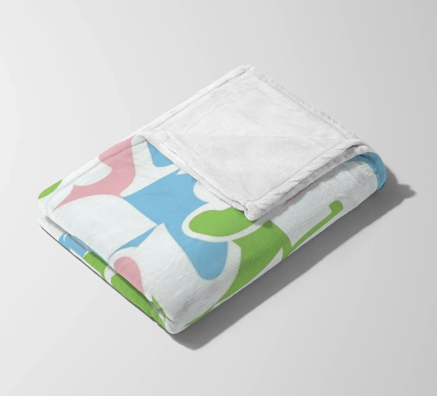 Alphabetti Fleecedecke von Catherine Aguilar