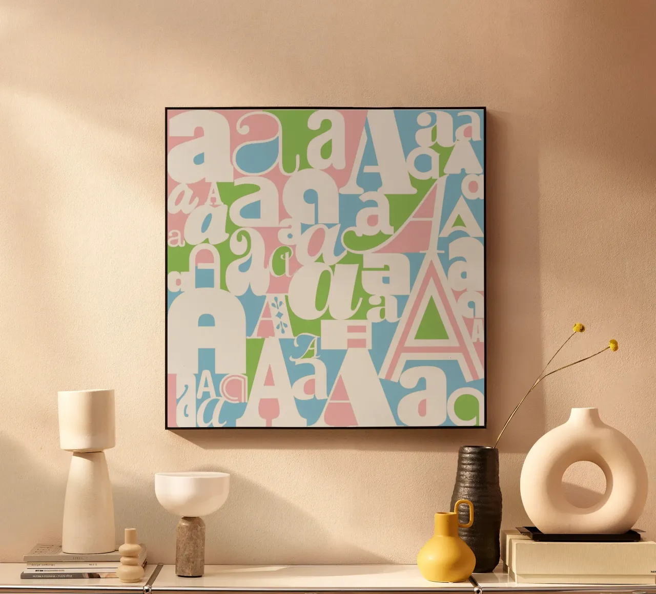 Alphabetti forex plate by Catherine Aguilar