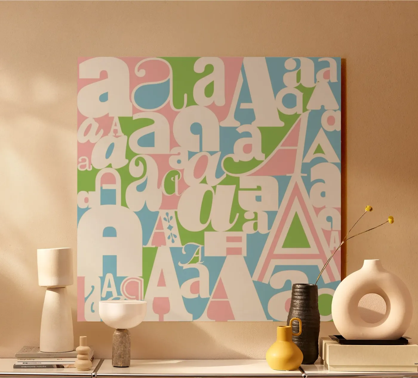 Alphabetti forex-plaat van Catherine Aguilar