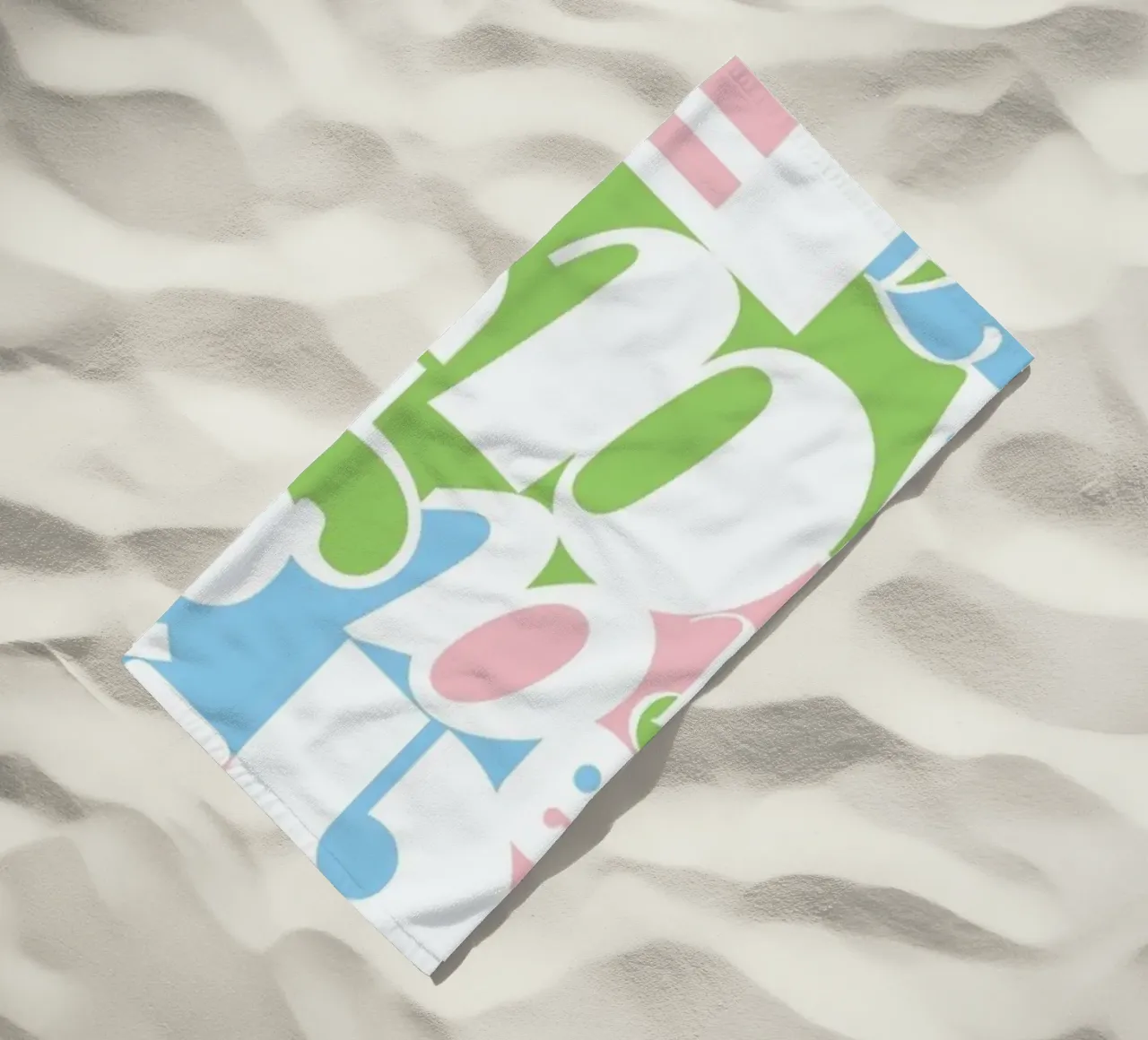 Alphabetti telo mare da Catherine Aguilar