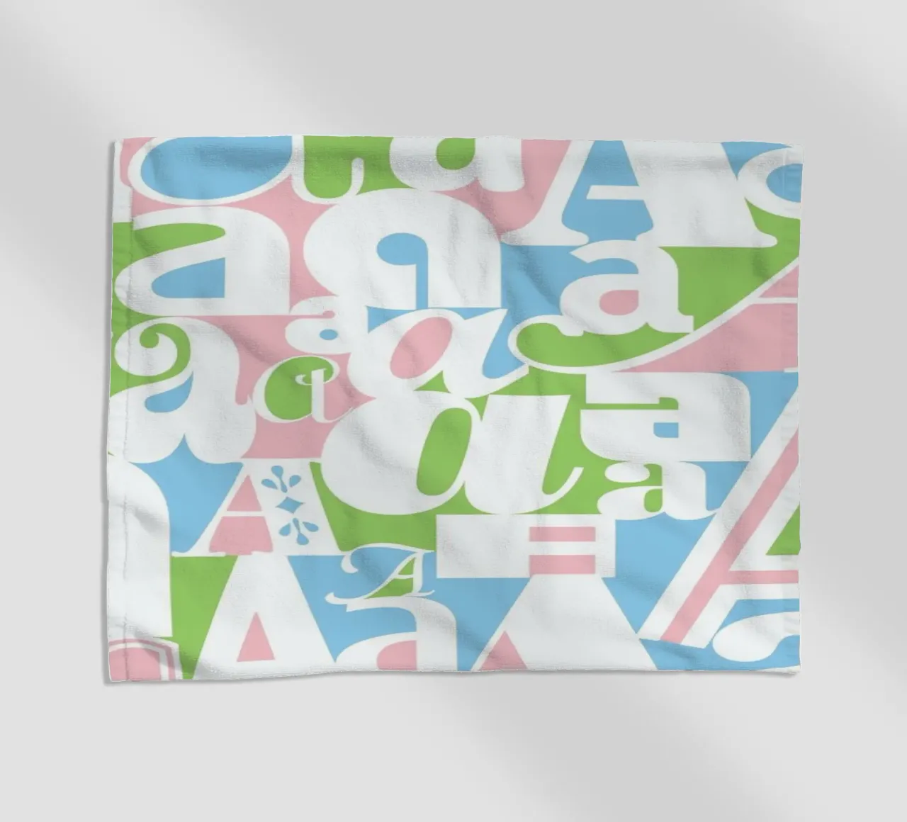 Alphabetti telo mare da Catherine Aguilar