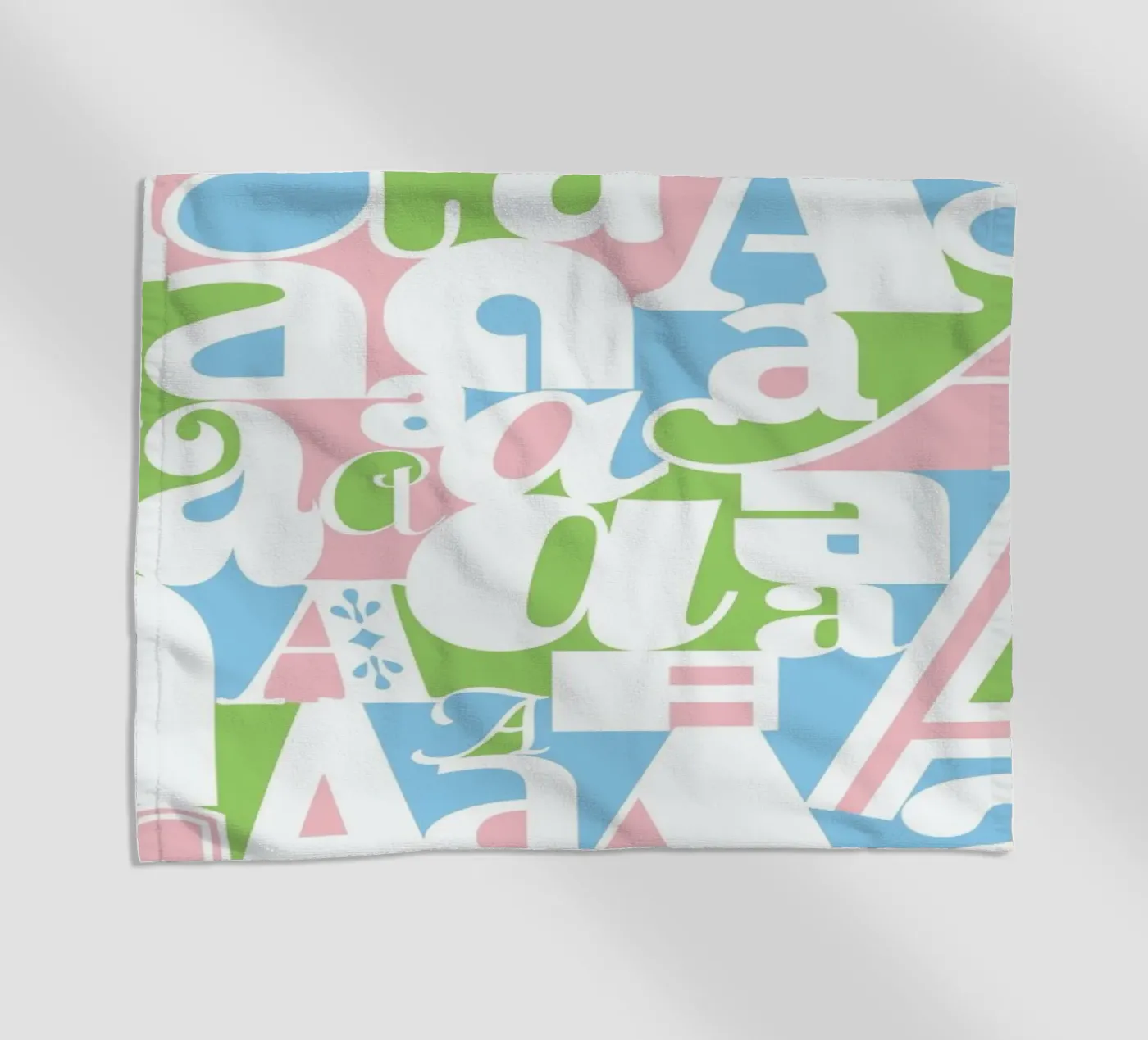 Alphabetti telo mare da Catherine Aguilar