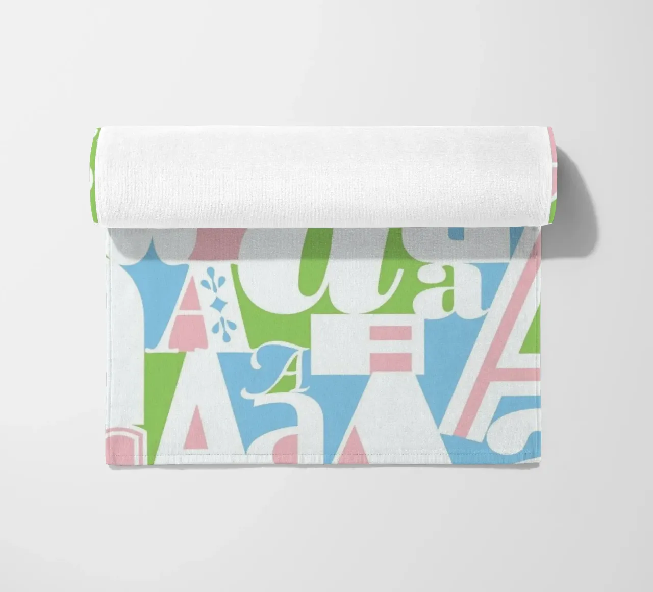 Alphabetti telo mare da Catherine Aguilar