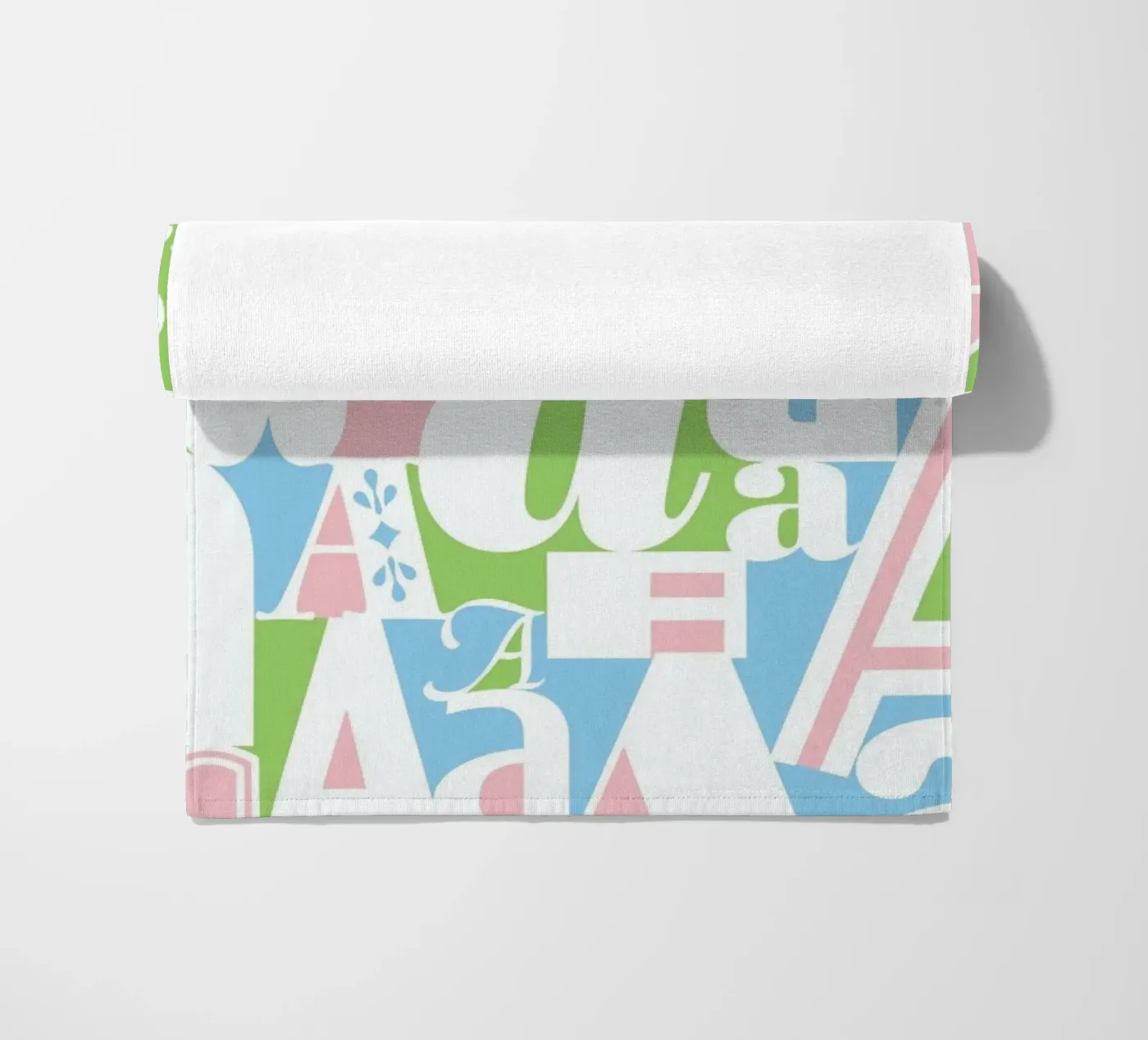 Alphabetti telo mare da Catherine Aguilar