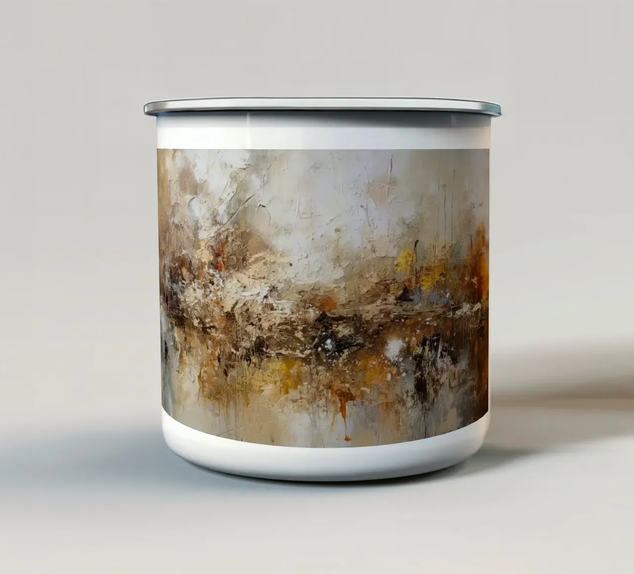 Arte da parete di Imagine tazza in smalto da Imagine
