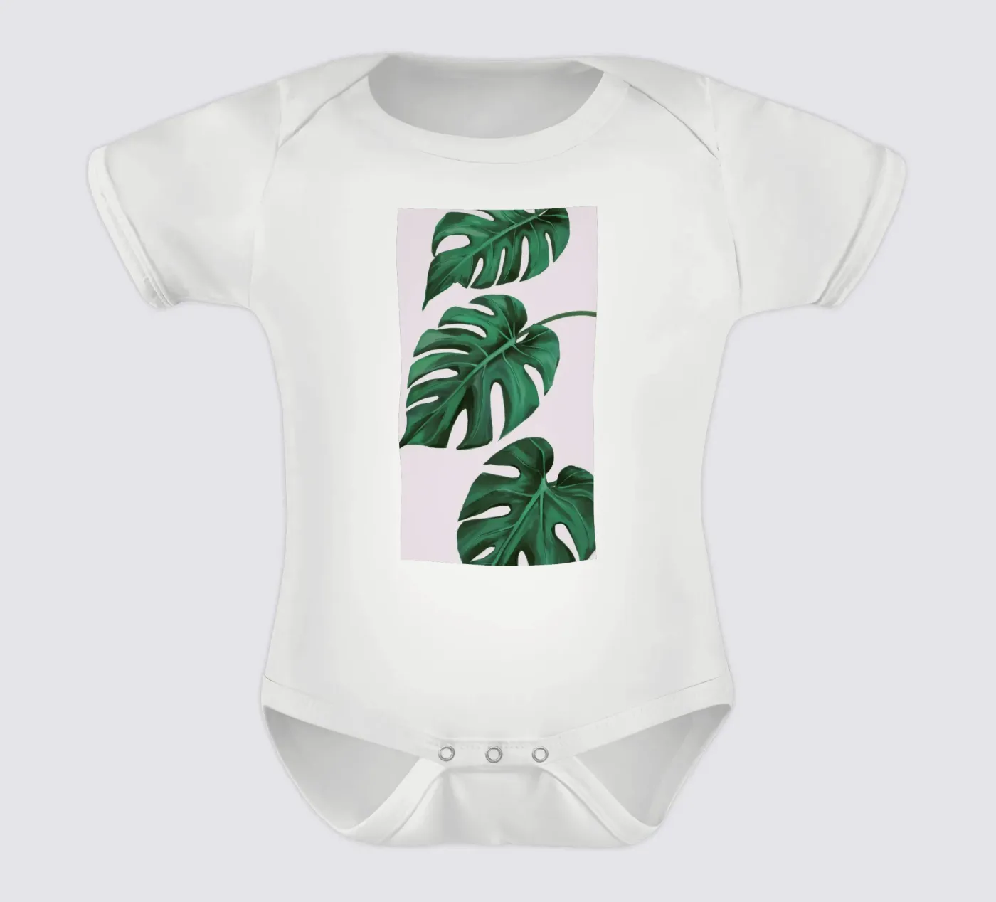 Étude sur les feuilles de monstera body bébé de Pan Denim