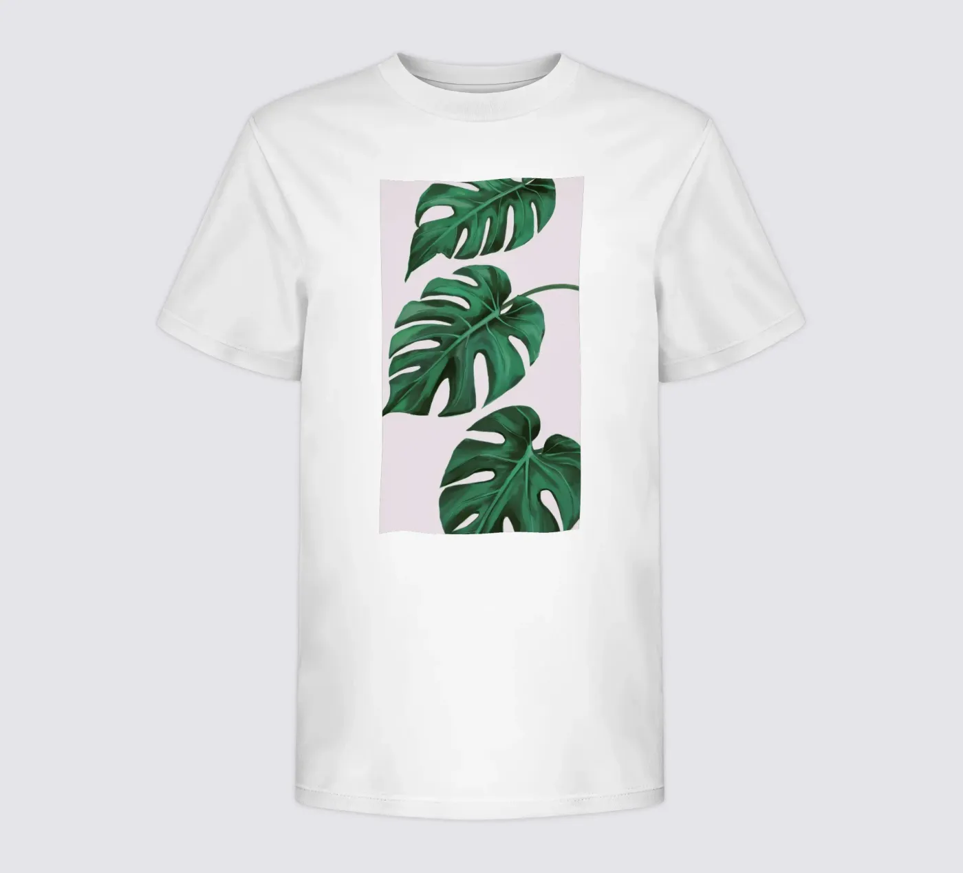 Studio sulle foglie di Monstera t-shirt bambini da Pan Denim
