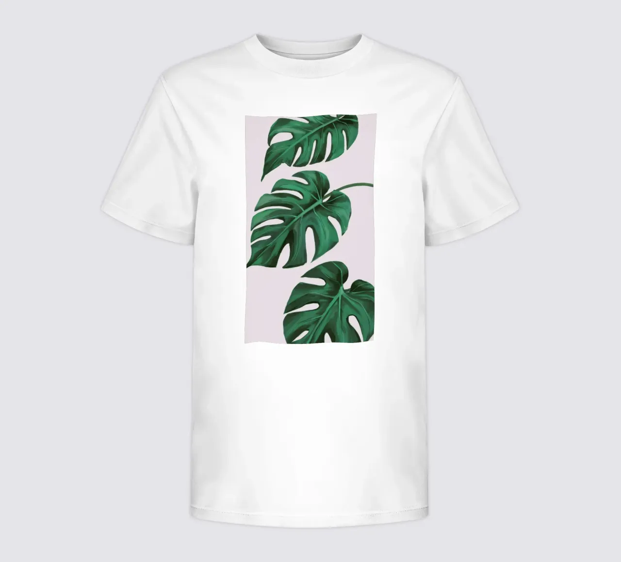 Studio sulle foglie di Monstera t-shirt bambini da Pan Denim