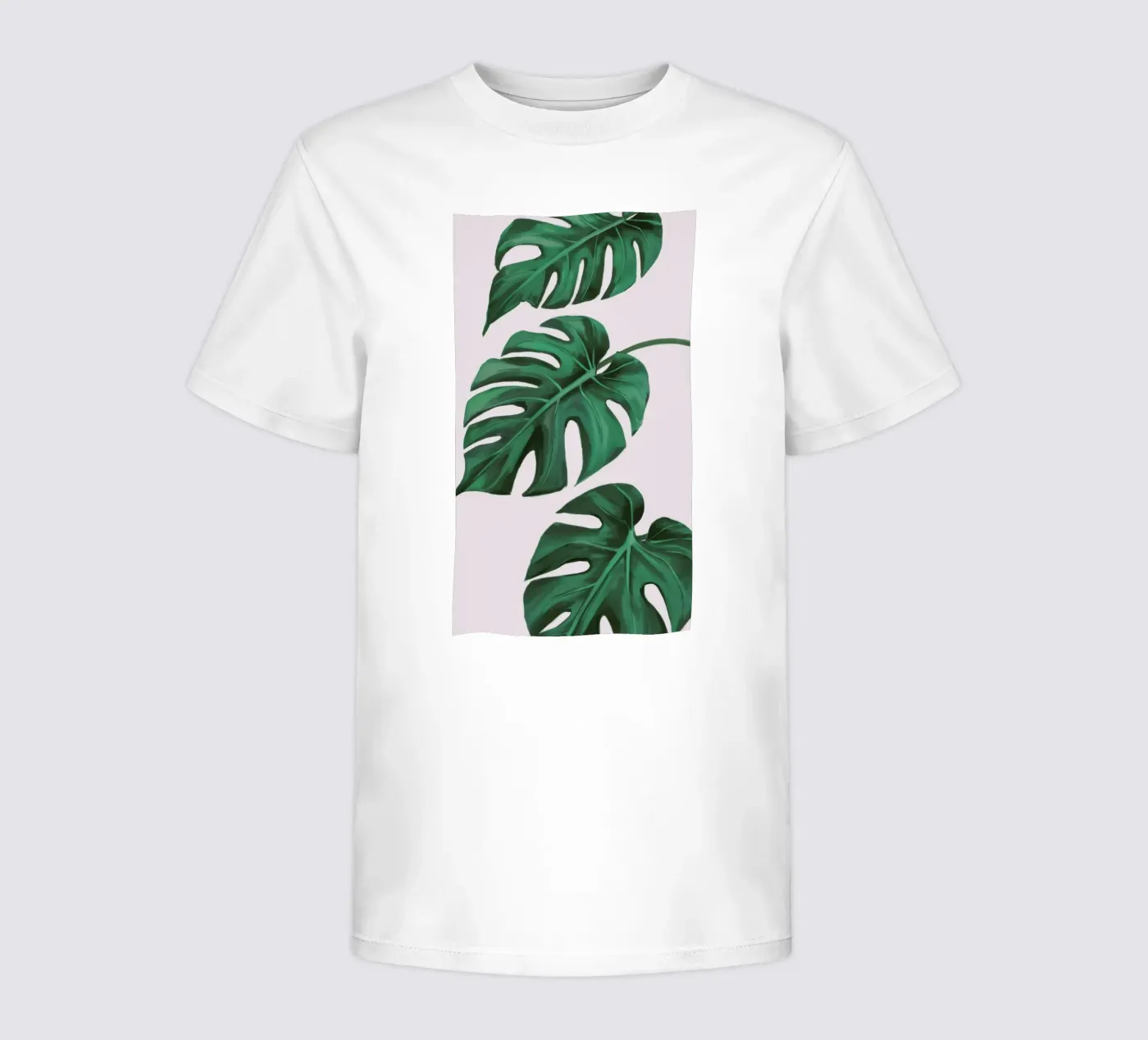 Studio sulle foglie di Monstera t-shirt bambini da Pan Denim