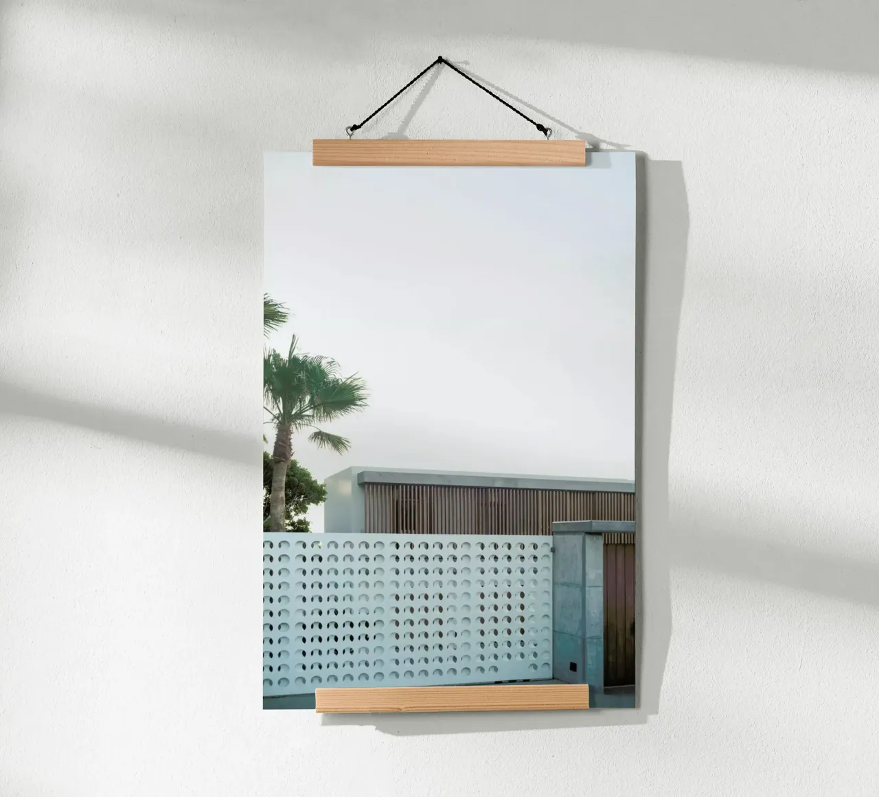 Plam Springs poster con telaio in alluminio da Shot By Clint