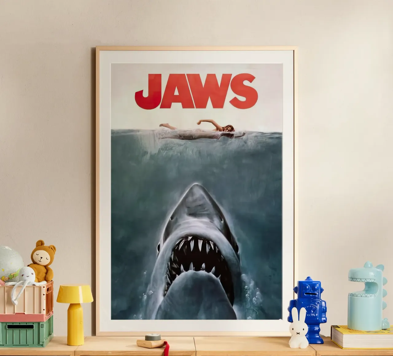 Jaws - Una scheda carta hahnemühle da terri chapman