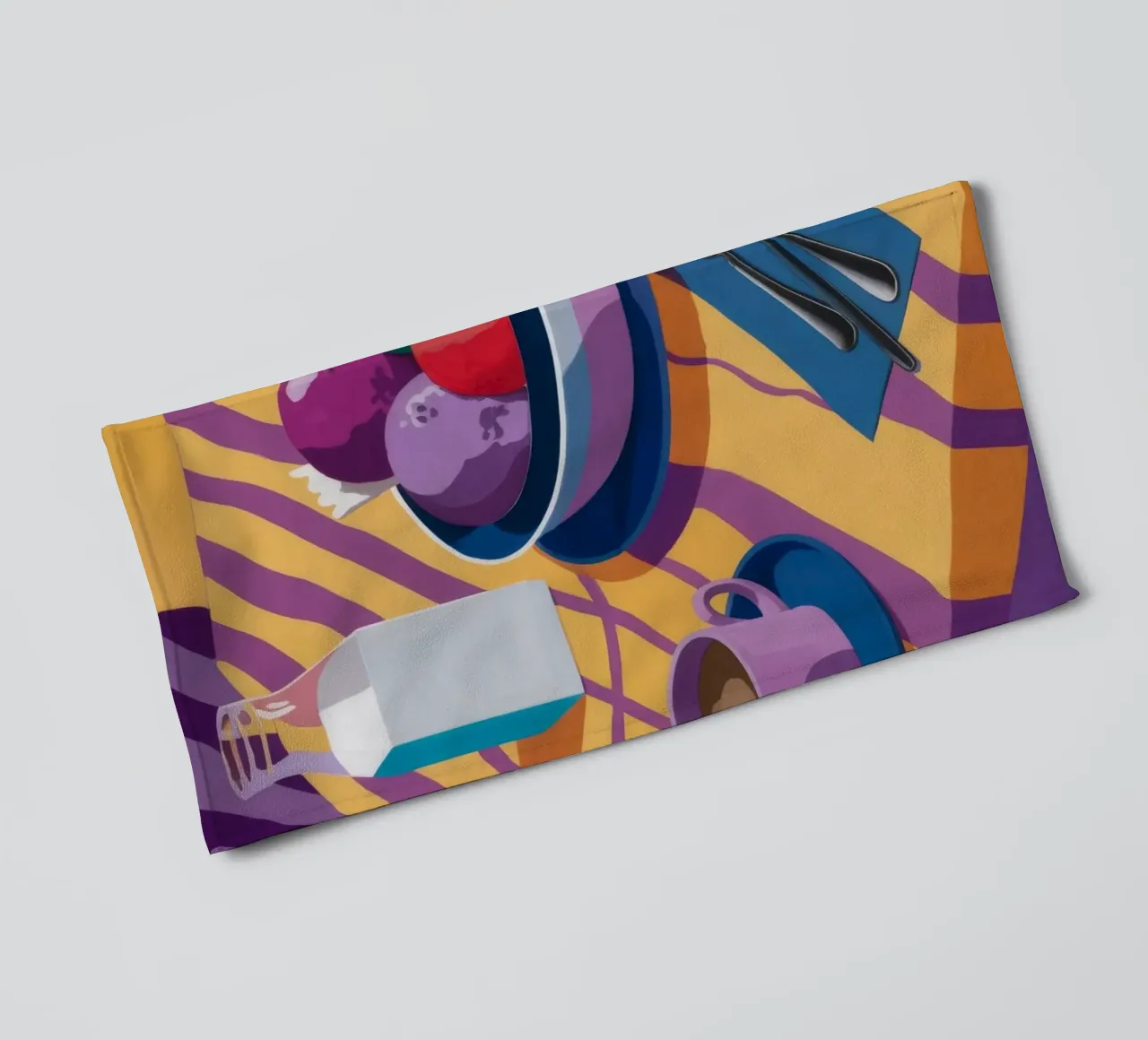 Amethyst Table Stillness towel by Tiga Bersama