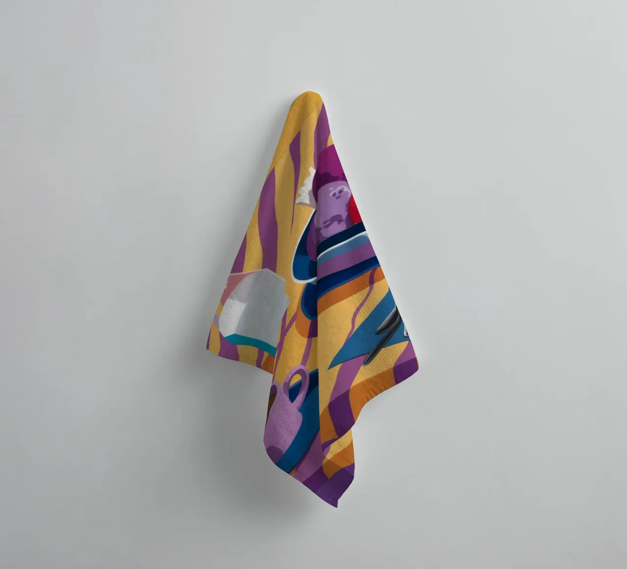 Amethyst Table Stillness towel by Tiga Bersama