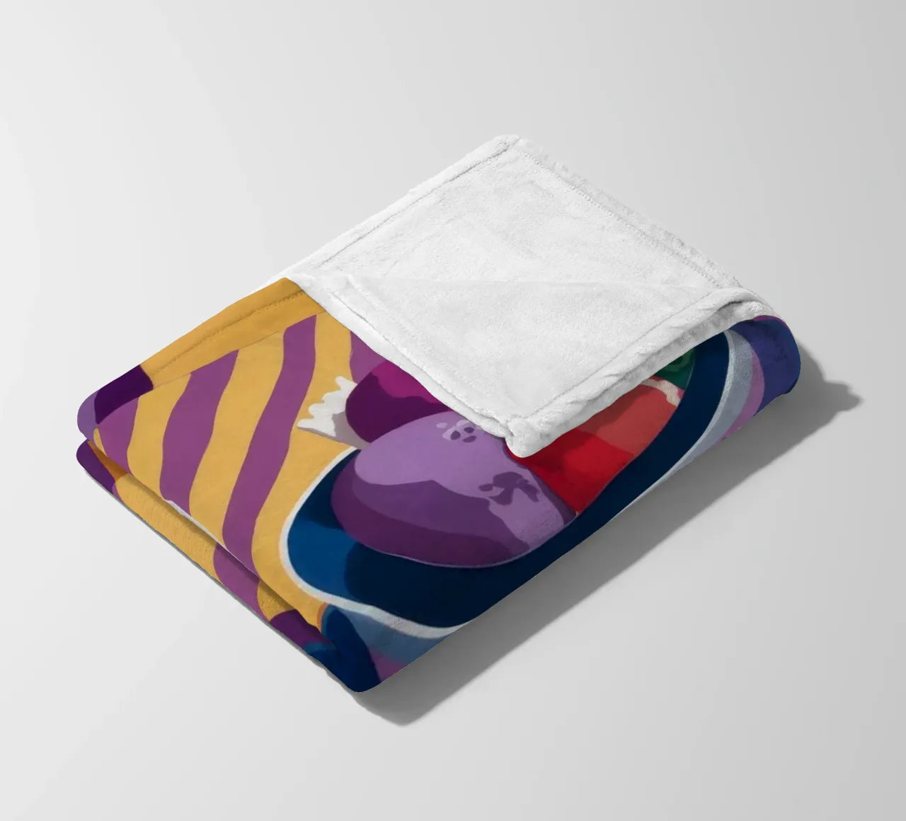 Amethyst Table Stillness fleece blanket by Tiga Bersama